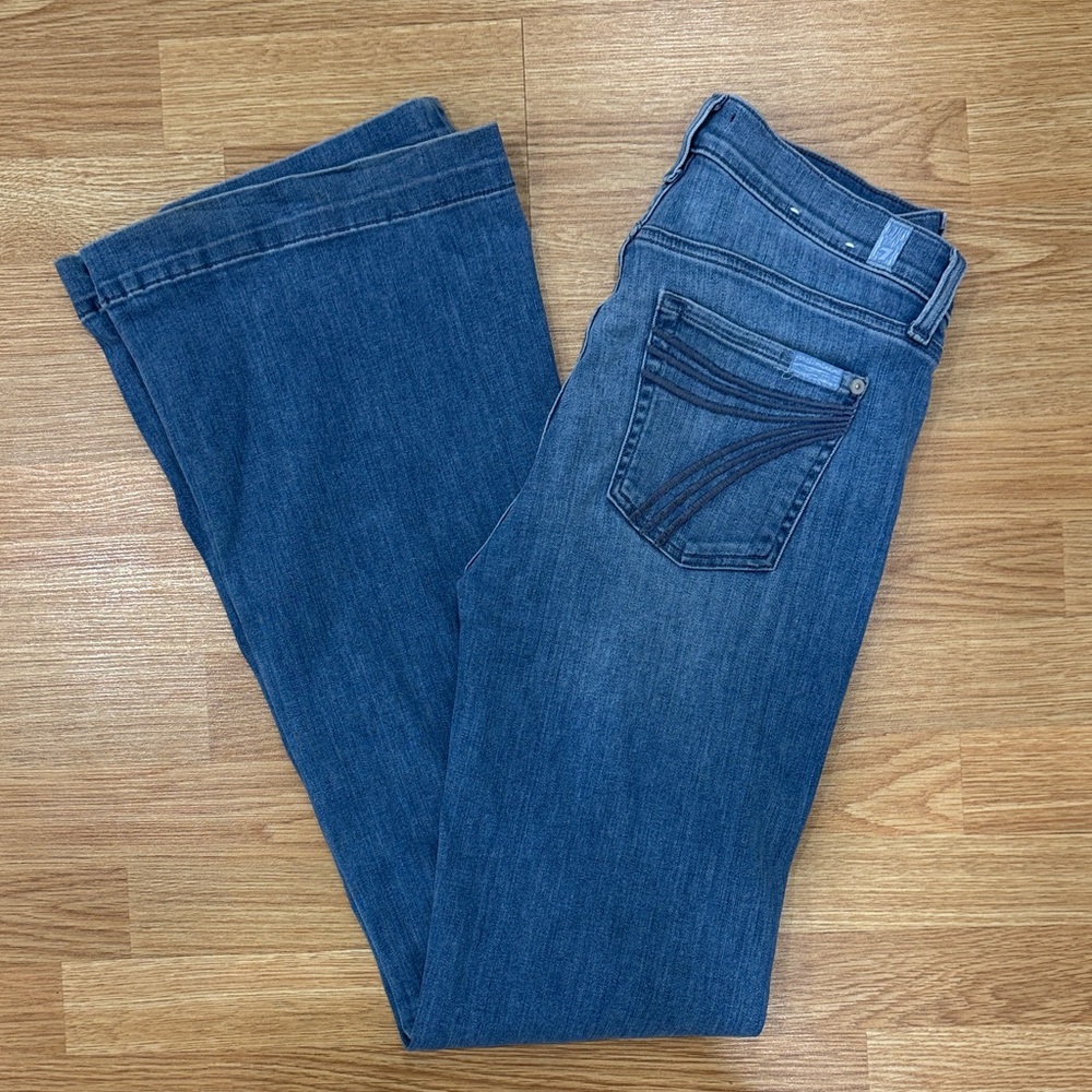 7 For All Mankind Medium Blue Dojo Jeans